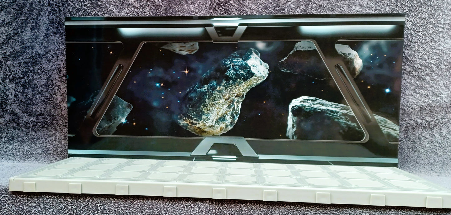 Add on Backdrop - NEON Streets & Asteroid Field