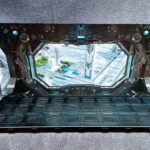 Space Window & Death Star - Add on backdrop