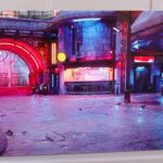 NEON Streets & Asteroid Field - Add on Backdrop